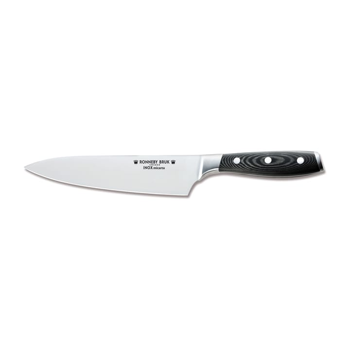 Francuski nóż szefa kuchni Inox 20 cm - Stal nierdzewna-Mikarta - Ronneby Bruk