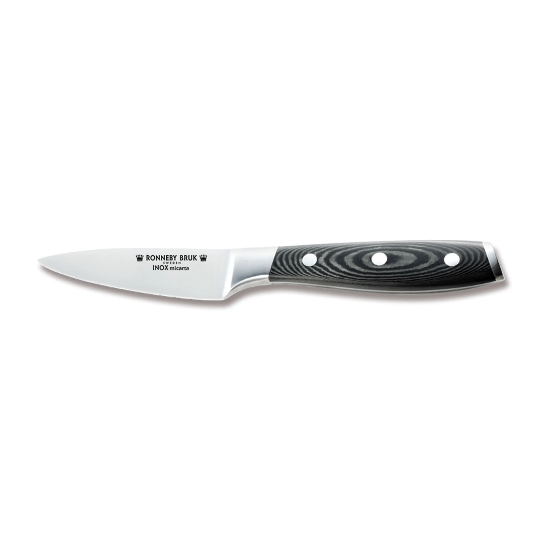Nóż do obierania Inox 9 cm, Stal nierdzewna-Mikarta Ronneby Bruk