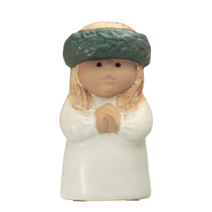 Adwentowe dziecko Lucia, biały-Zielony Rörstrand