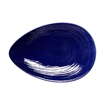 Blå eld serveringsfat - Niebieski, 20×29 cm - Rörstrand