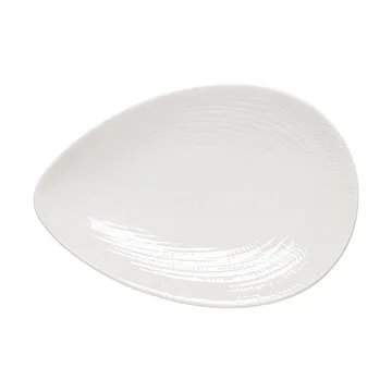 Blå eld serveringsfat - Biały, 20×29 cm - Rörstrand