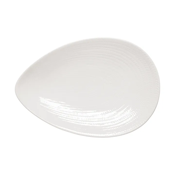 Blå eld serveringsfat - Biały, 20×29 cm - Rörstrand