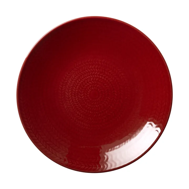 Blå eld tallrik - Czerwony, 19 cm - Rörstrand