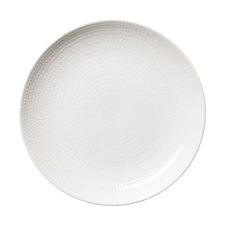 Blå eld tallrik - Biały, 26 cm - Rörstrand