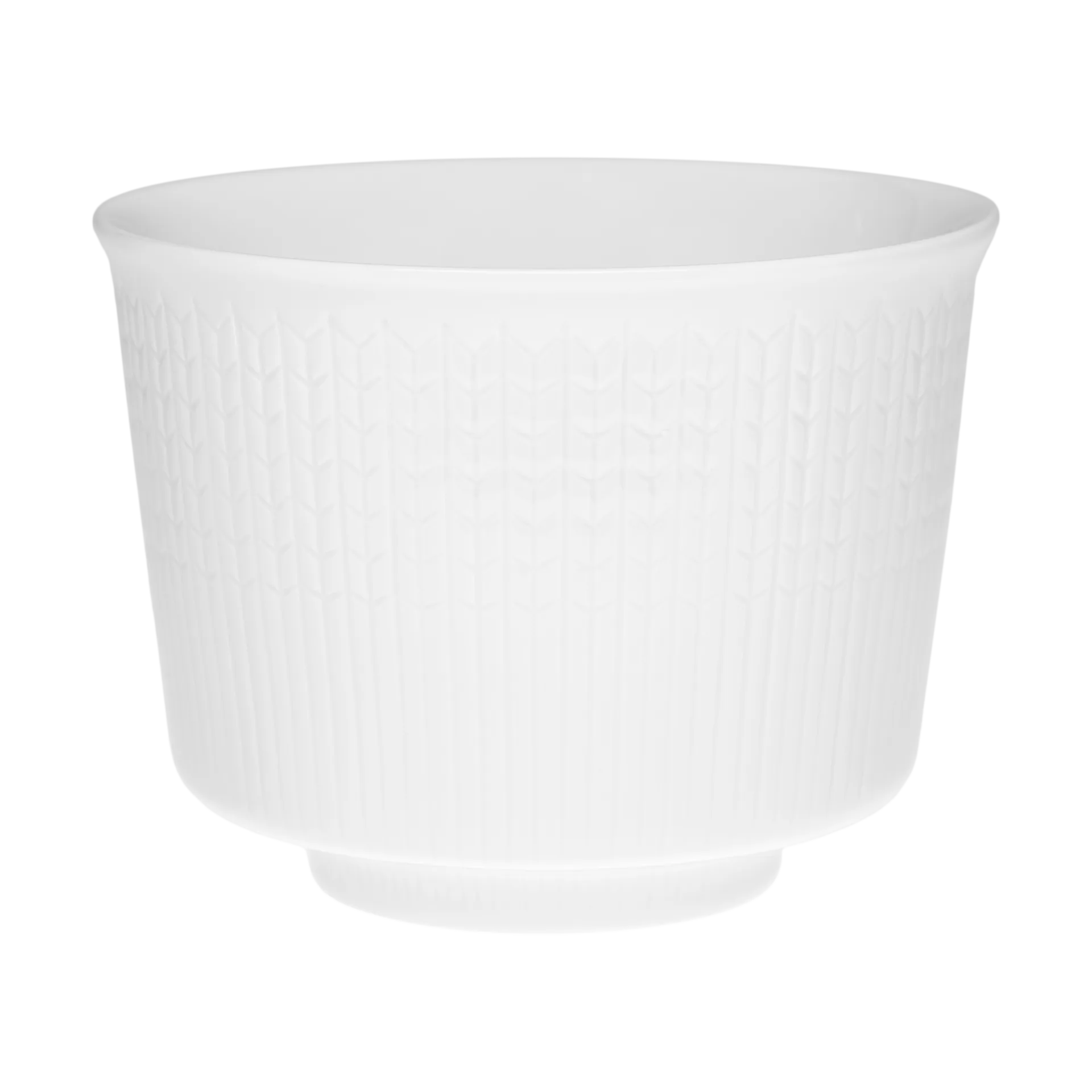 Doniczka Swedish Grace Ø17 cm, Snow (biała) Rörstrand