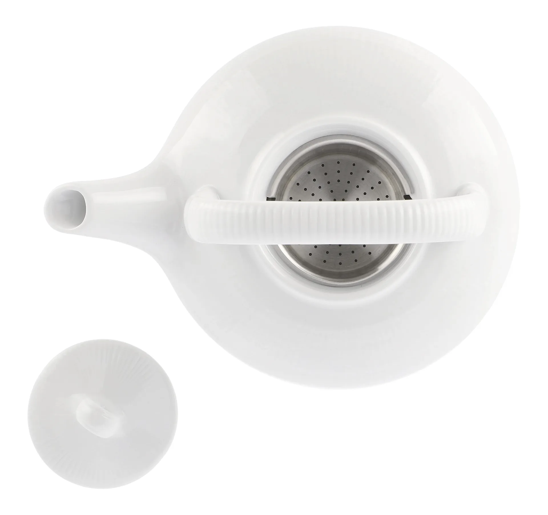 Dzbanek na herbatę Swedish Grace 1,5 l, śnieg (biały) Rörstrand