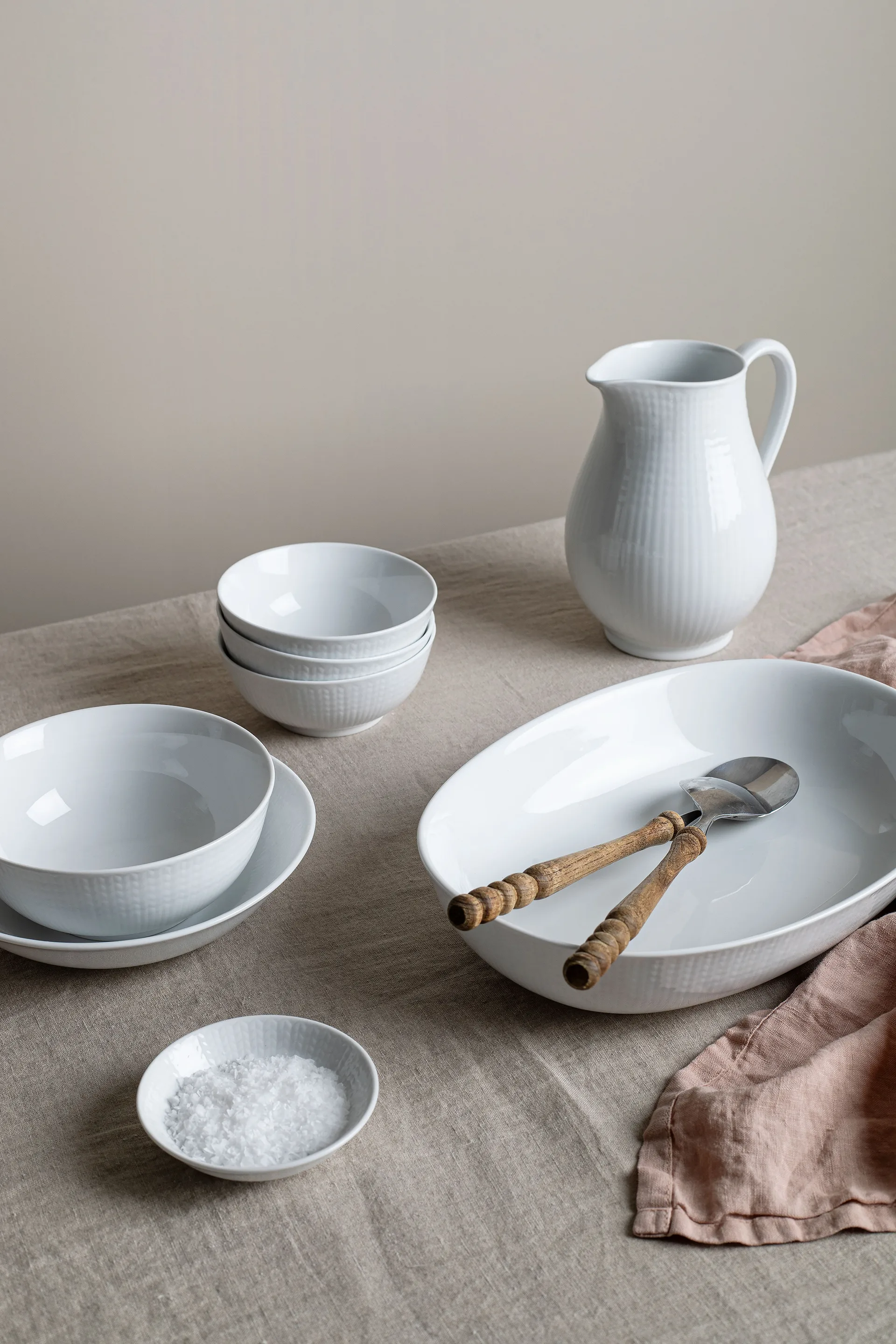 Dzbanek Swedish Grace 1,3 l, śnieg (biały) Rörstrand