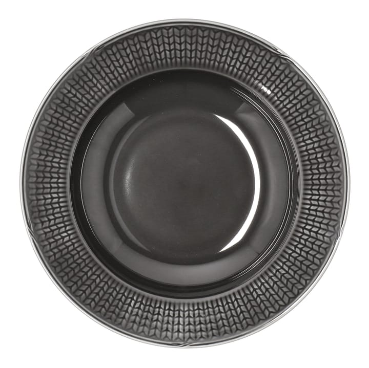 Głęboki talerz Swedish Grace Ø25 cm, Stone (ciemny szary) Rörstrand