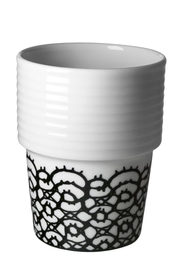 Kubek Filippa K - czarna koronka, 2-pack - Rörstrand