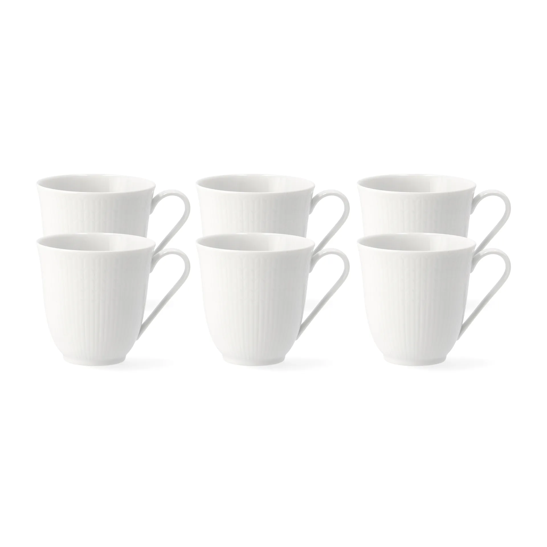 Kubki Swedish Grace 30 cl, 6 szt. snow (biały),  Rörstrand