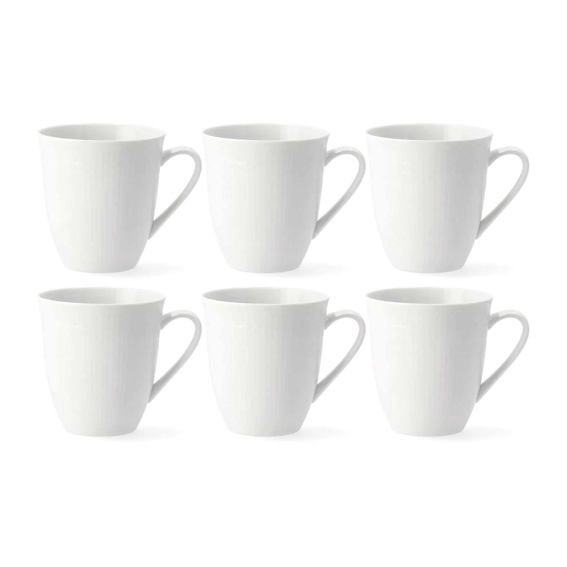 Kubki Swedish Grace  50 cl, 6 szt. snow (biały),  Rörstrand