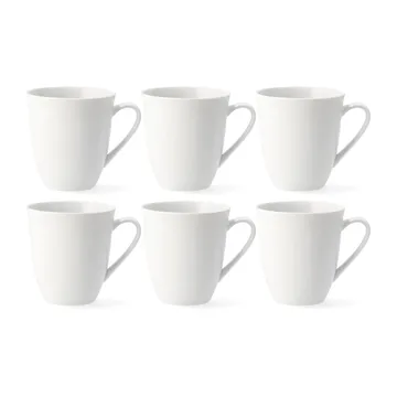 Kubki Swedish Grace  50 cl, 6 szt. snow (biały) - Rörstrand
