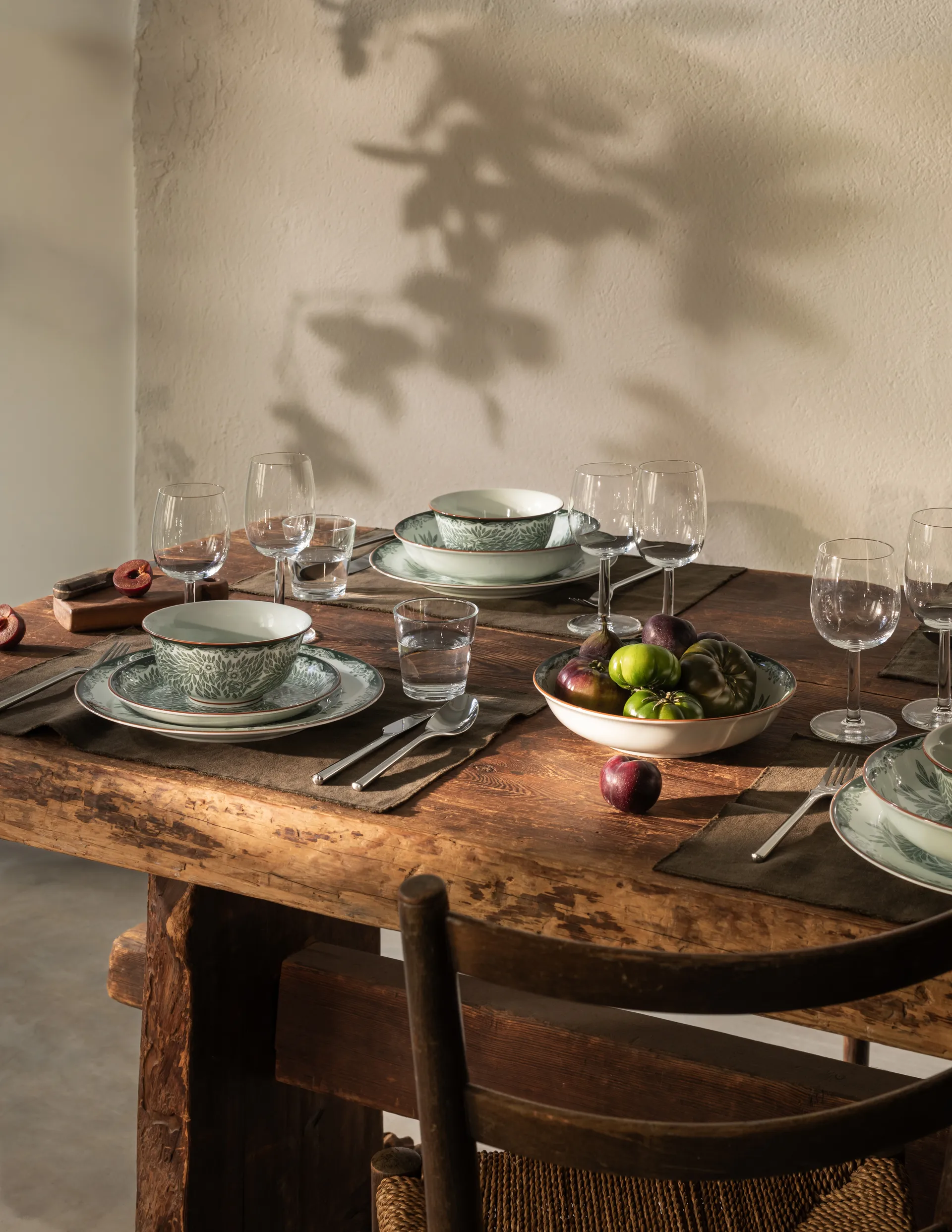 Miska Ostindia Floris 50 cl, Zielony
 Rörstrand