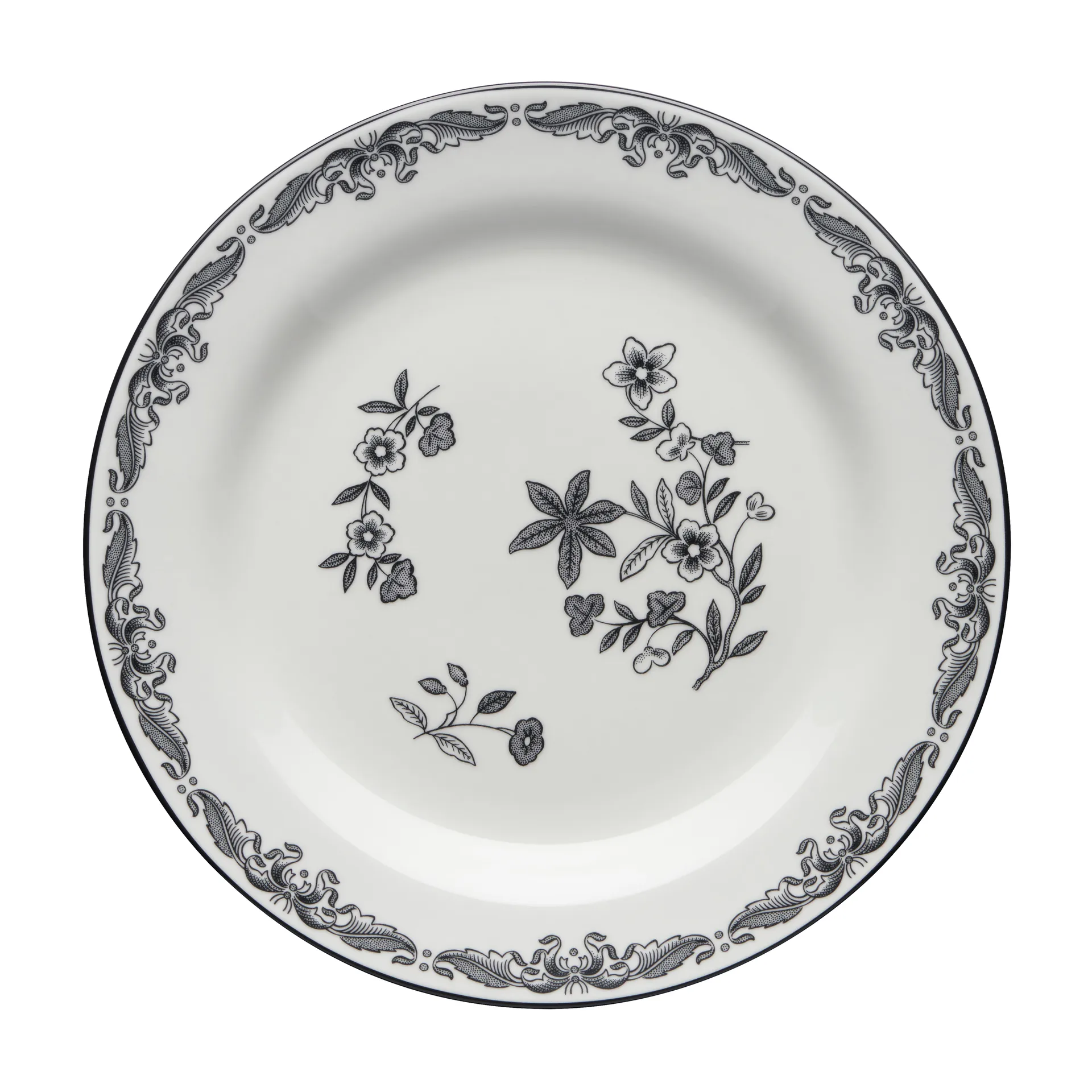 Ostindia czarny, Ø 21 cm Rörstrand