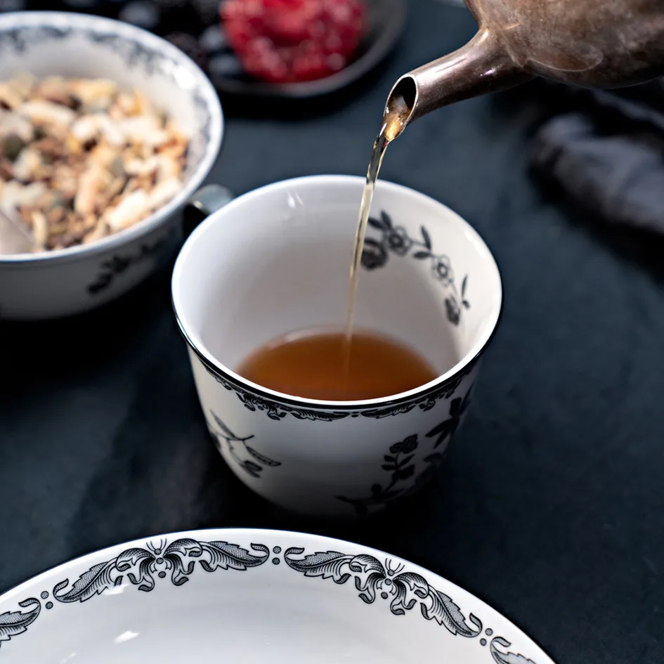 Ostindia Czarny kubek, 40 cl Rörstrand