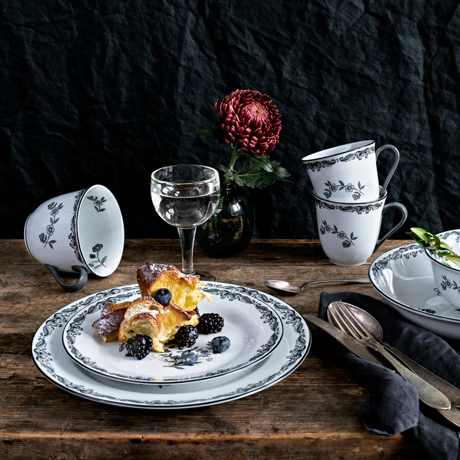 Ostindia Czarny kubek, 40 cl Rörstrand