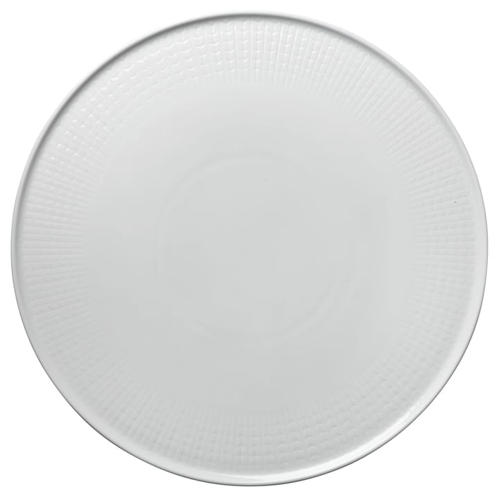 Patera na ciasto Swedish Grace 31 cm, Śnieg (biały) Rörstrand