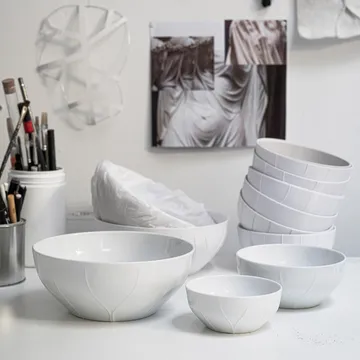 Pli Blanc miska 700 ml - Biały - Rörstrand