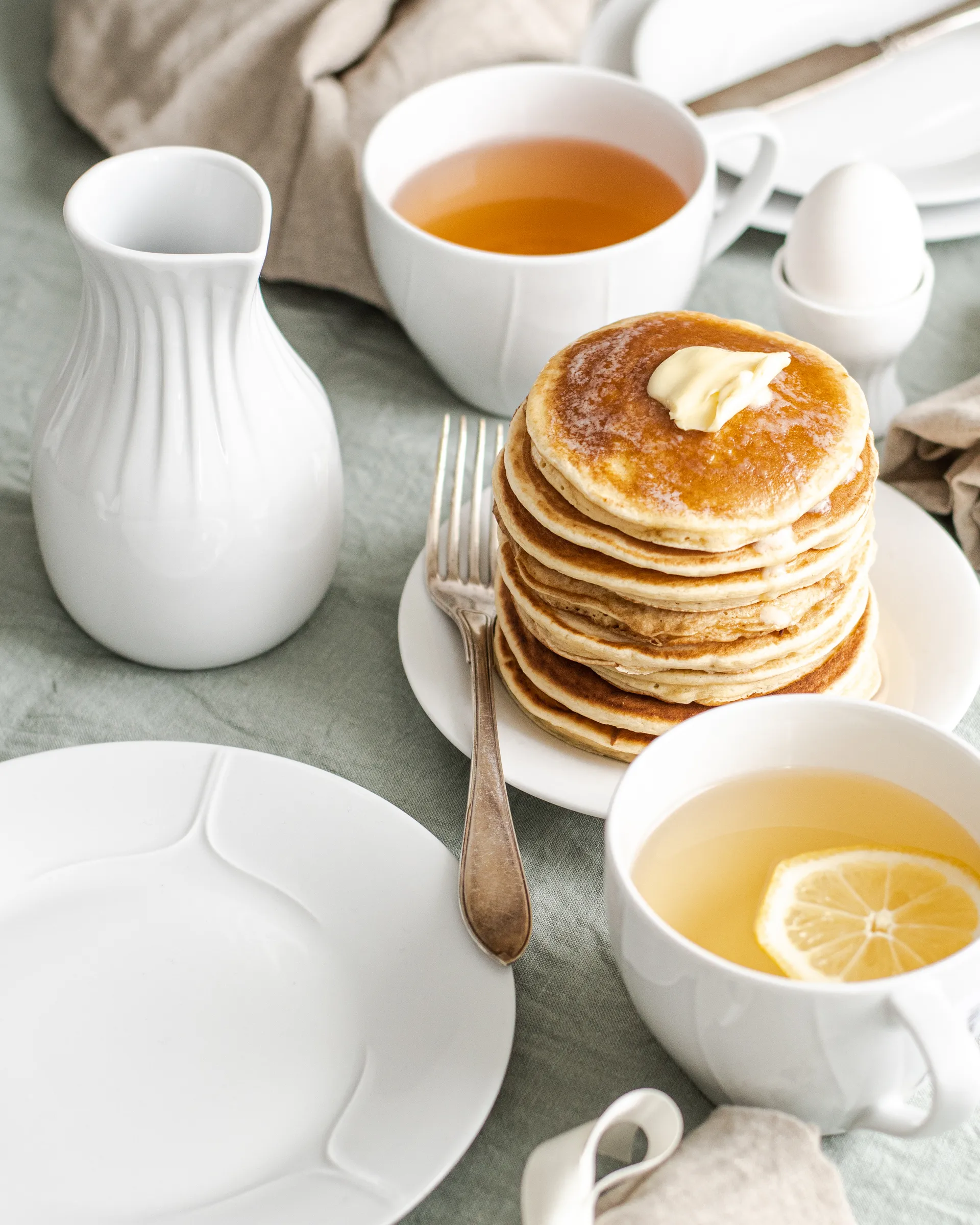 Pli Blanc talerz 21 cm, Biały Rörstrand