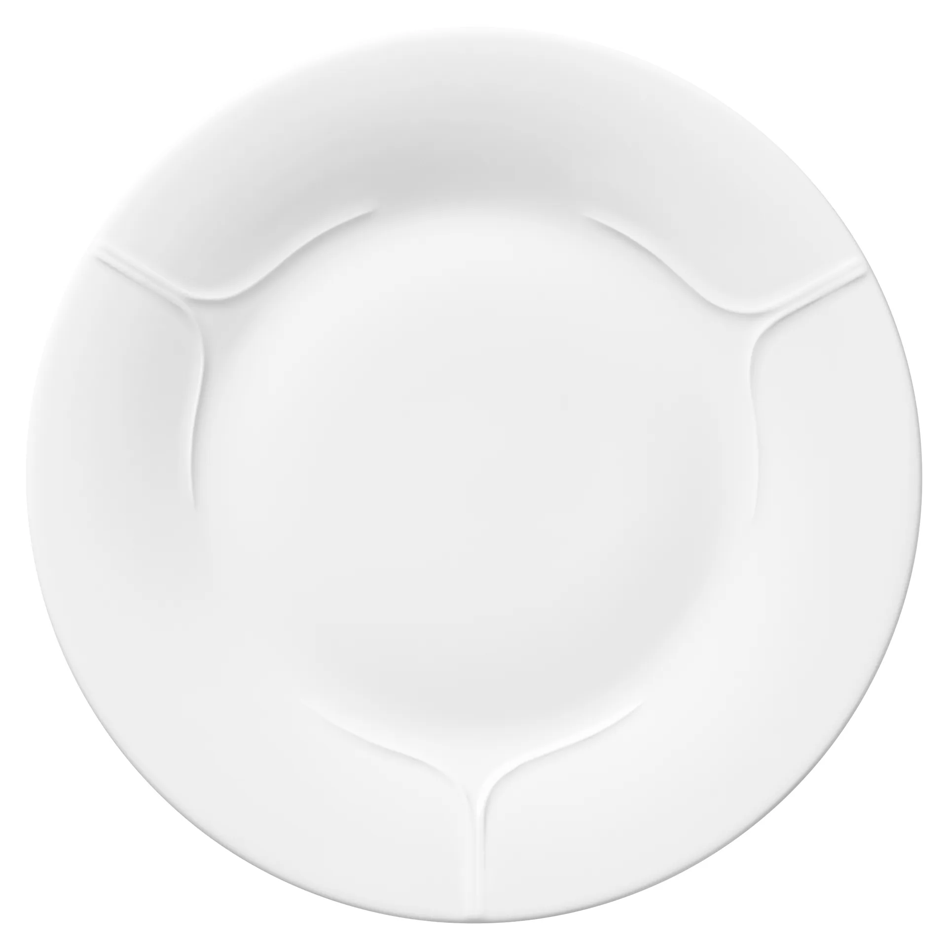 Pli Blanc talerz 26 cm, Biały Rörstrand