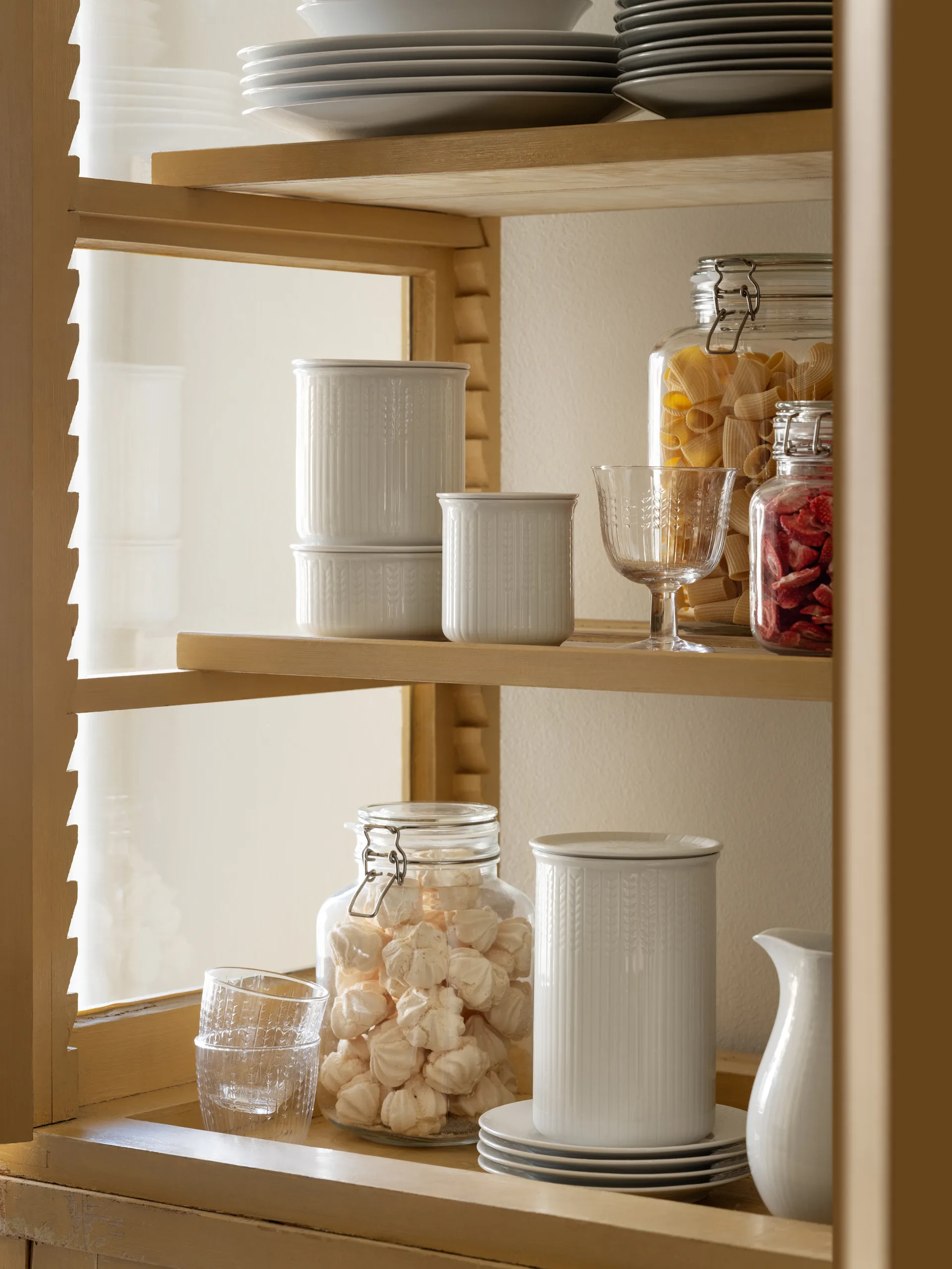 Pojemnik do przechowywania Swedish Grace L 1,3 L, Śnieg Rörstrand