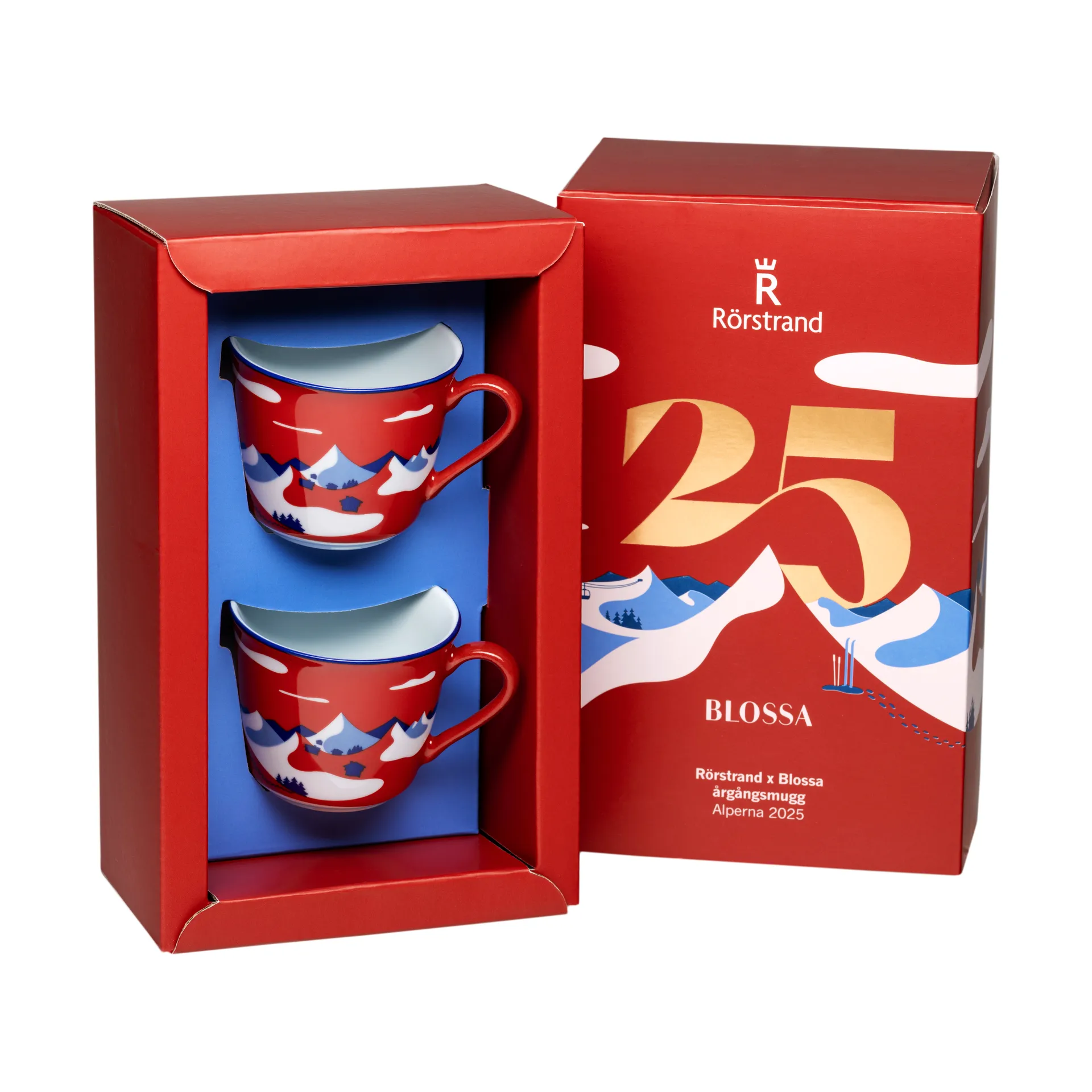 Rörstrand Blossa kubek do grzanego wina 2025 140 ml, 2-pak Rörstrand