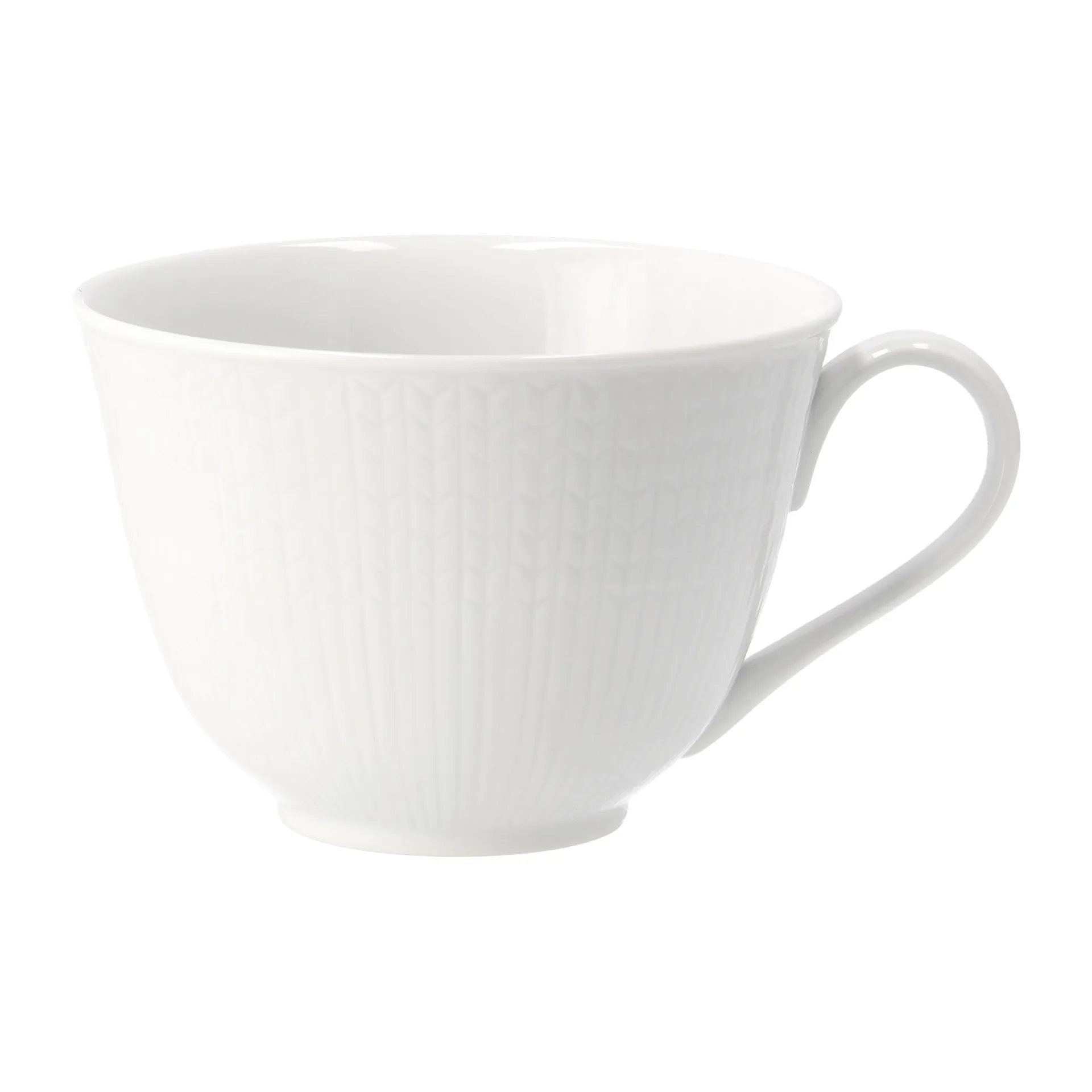 Swedish Grace filiżanka do herbaty 450 ml, Śnieg (biały) Rörstrand
