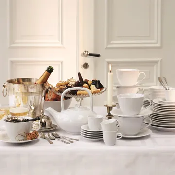 Swedish Grace filiżanka do herbaty 450 ml - Śnieg (biały) - Rörstrand