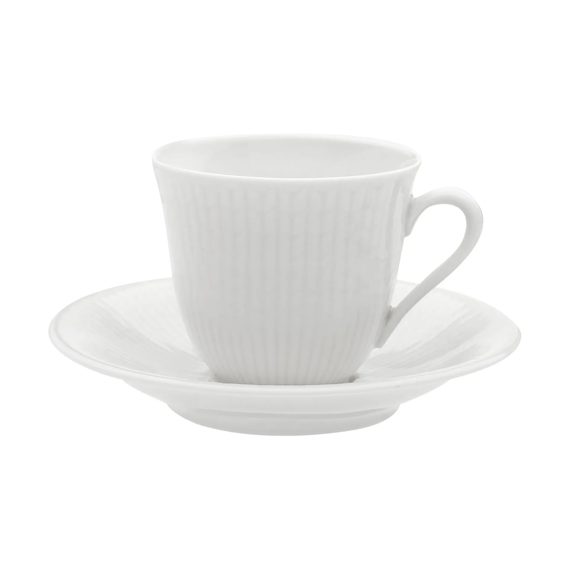 Swedish Grace filiżanka ze spodkiem 160 ml, Śnieg Rörstrand