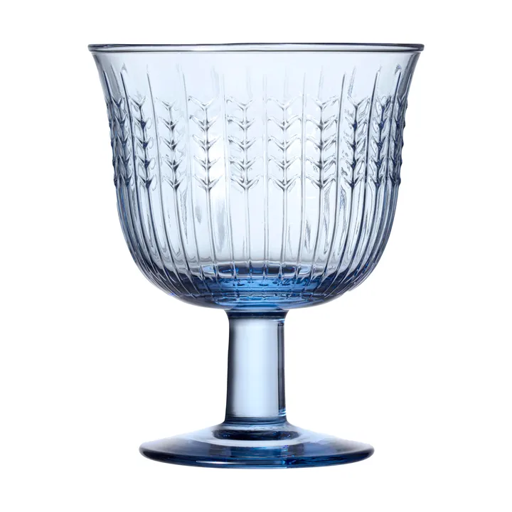 Swedish Grace kieliszki na nóżce 250 ml, 2‑pak - Niebieskie - Rörstrand