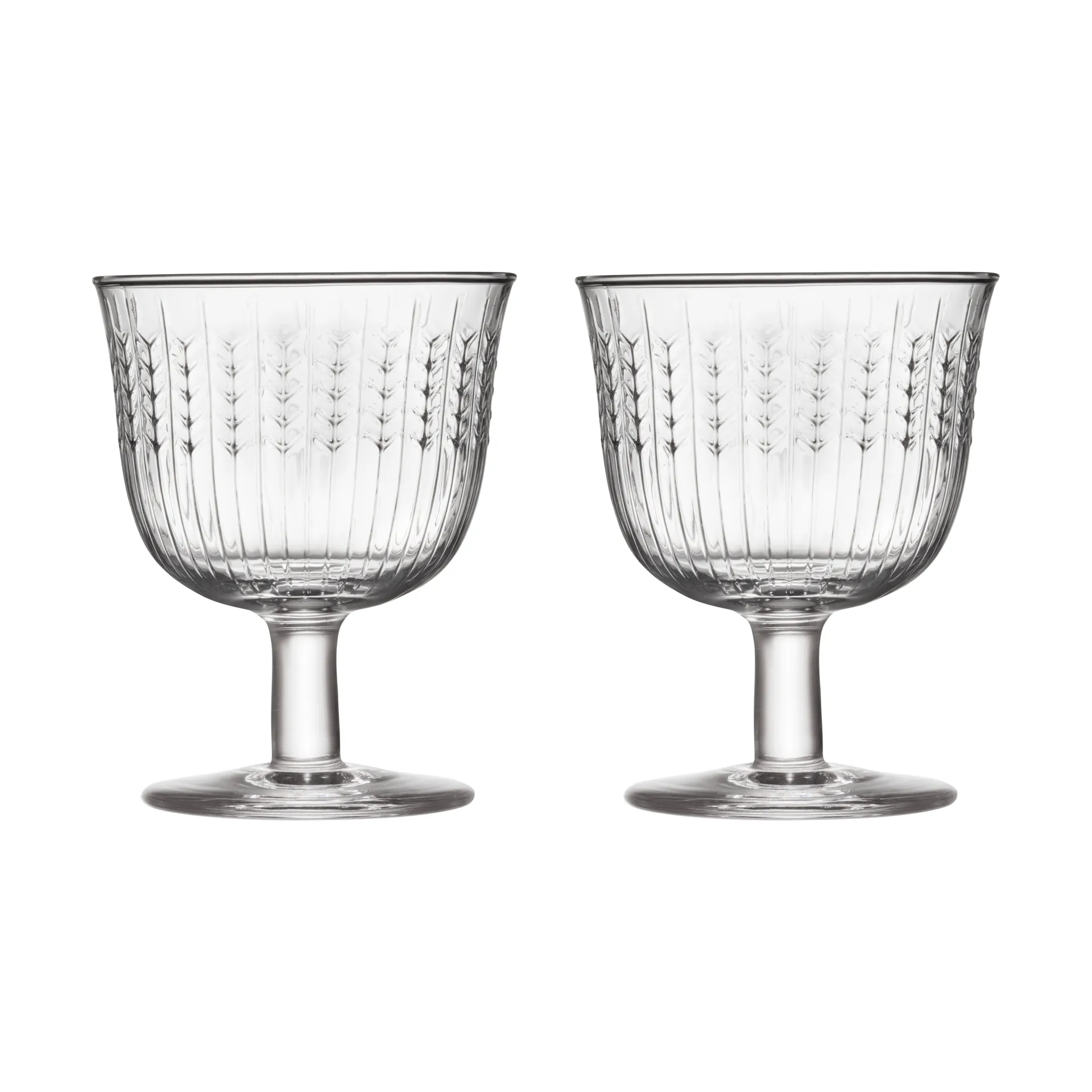 Swedish Grace kieliszki na nóżce 250 ml, 2‑pak, Przezroczysty Rörstrand