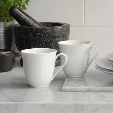 Swedish Grace kubek 300 ml - snow (biały) - Rörstrand