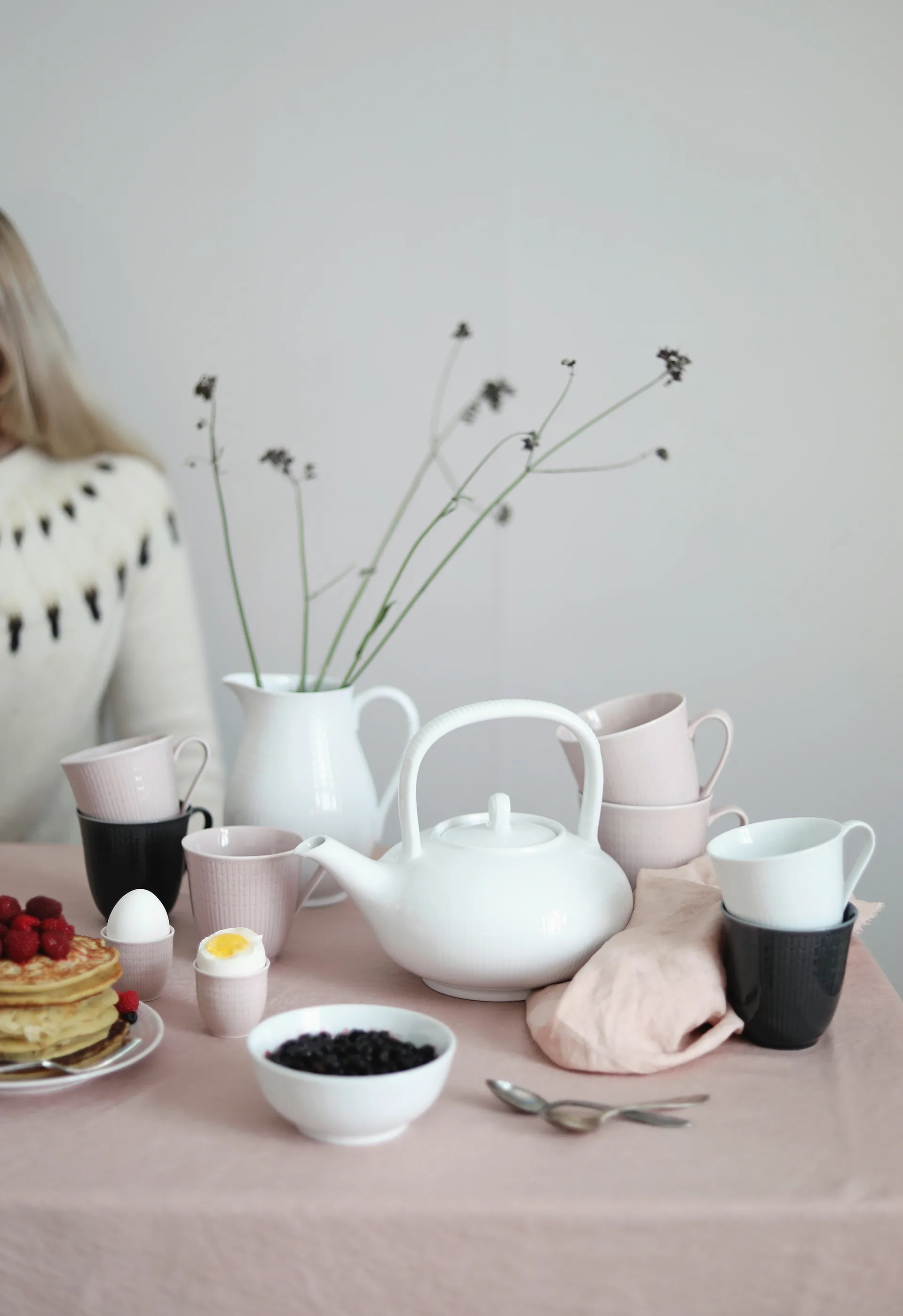Swedish Grace miska 300 ml, różowy Rörstrand