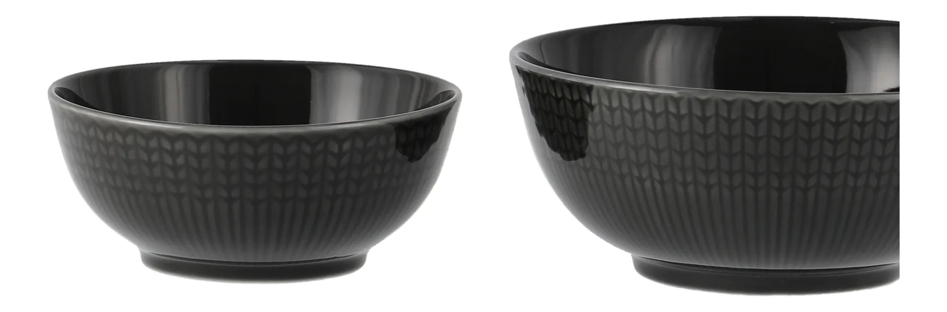 Swedish Grace miska 300 ml, stone (ciemny szary) Rörstrand