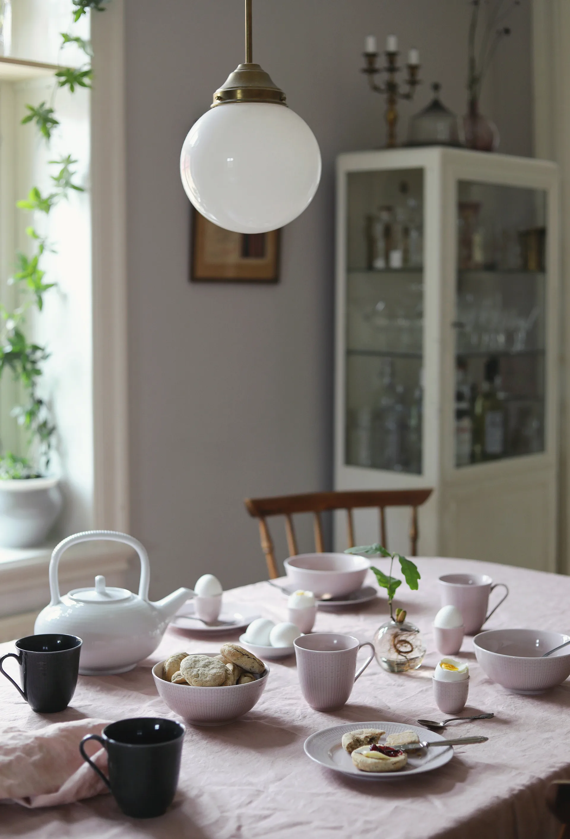 Swedish Grace miska 600 ml, różowy Rörstrand