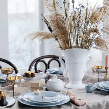 Swedish Grace miska z pokrywką 400 ml - Śnieg (biały) - Rörstrand
