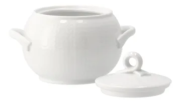 Swedish Grace miska z pokrywką 400 ml - Śnieg (biały) - Rörstrand
