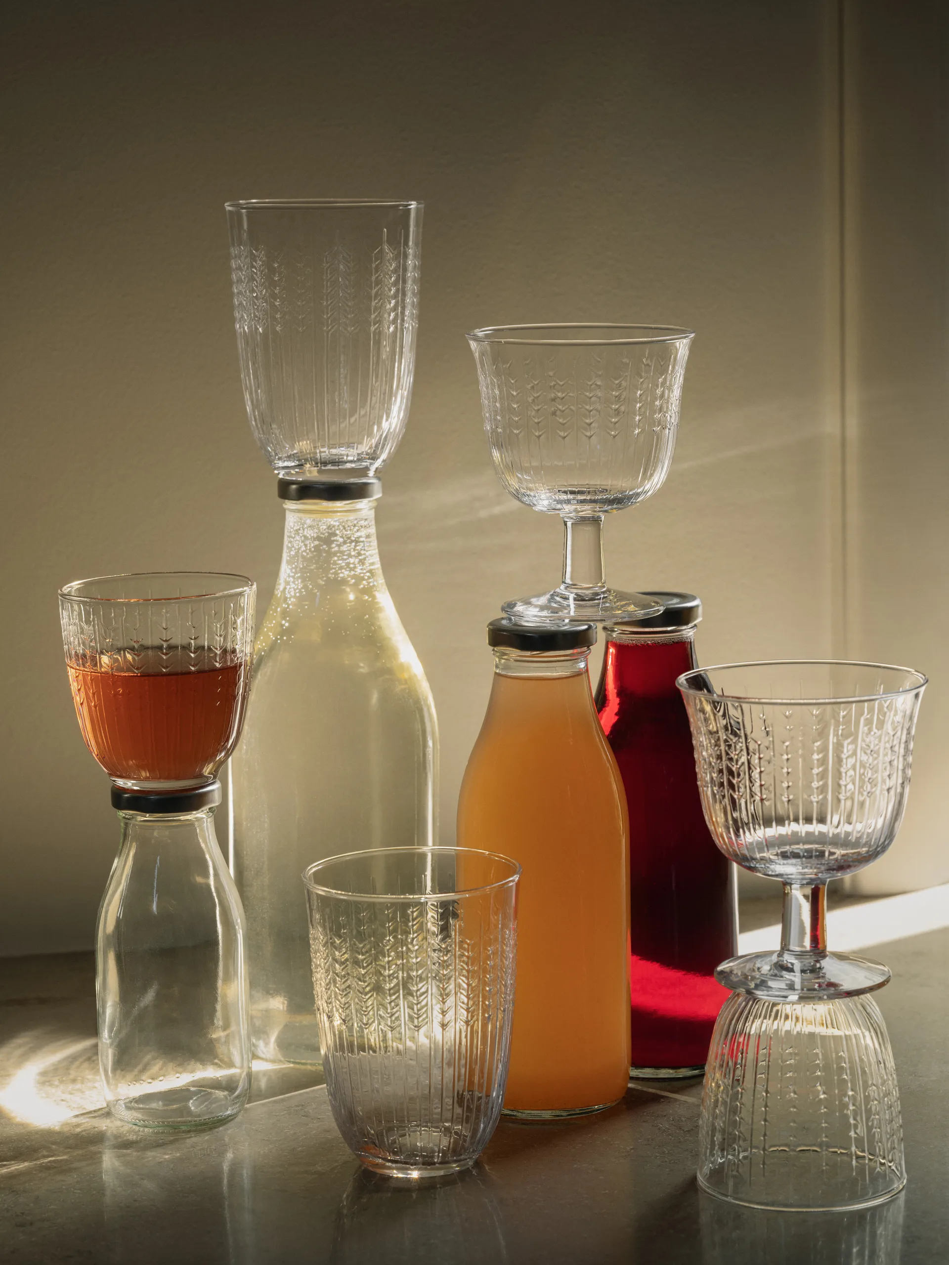 Swedish Grace szklanki do napojów 250 ml, 2‑pak, Przezroczysty Rörstrand