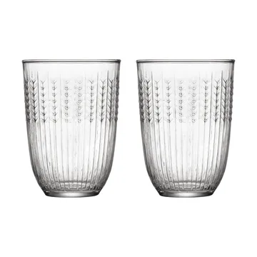 Swedish Grace szklanki do napojów 370 ml, 2‑pak - Przezroczysty - Rörstrand