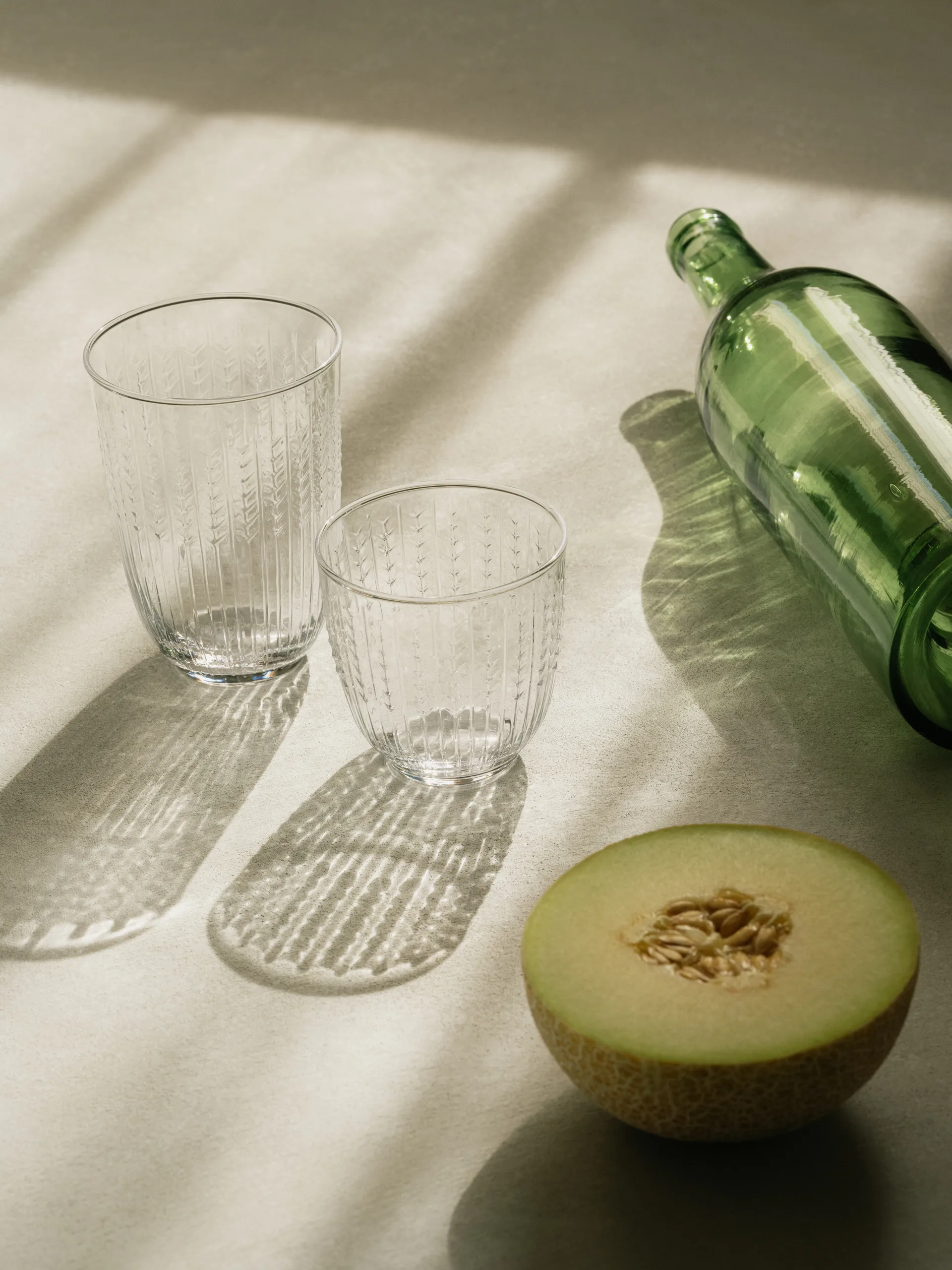 Swedish Grace szklanki do napojów 370 ml, 2‑pak, Przezroczysty Rörstrand