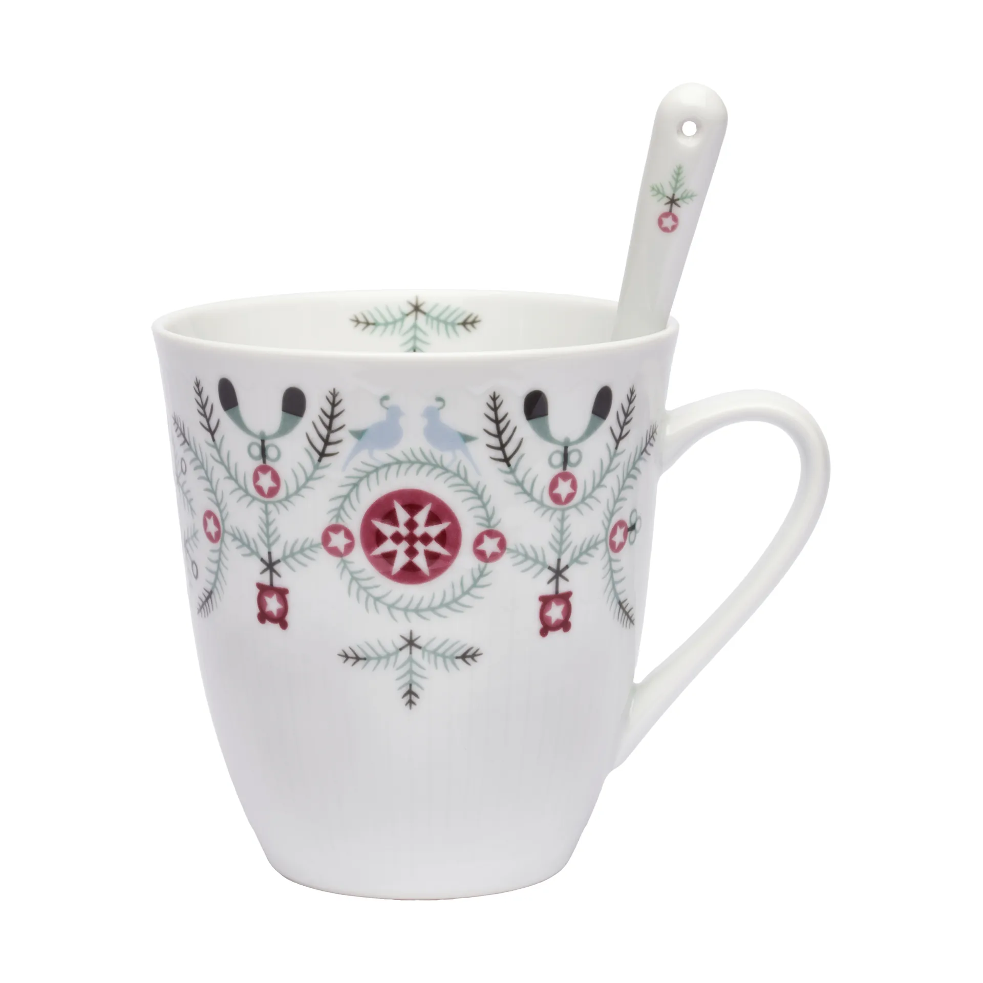 Swedish Grace Winter kubek 500 ml, Biały Rörstrand