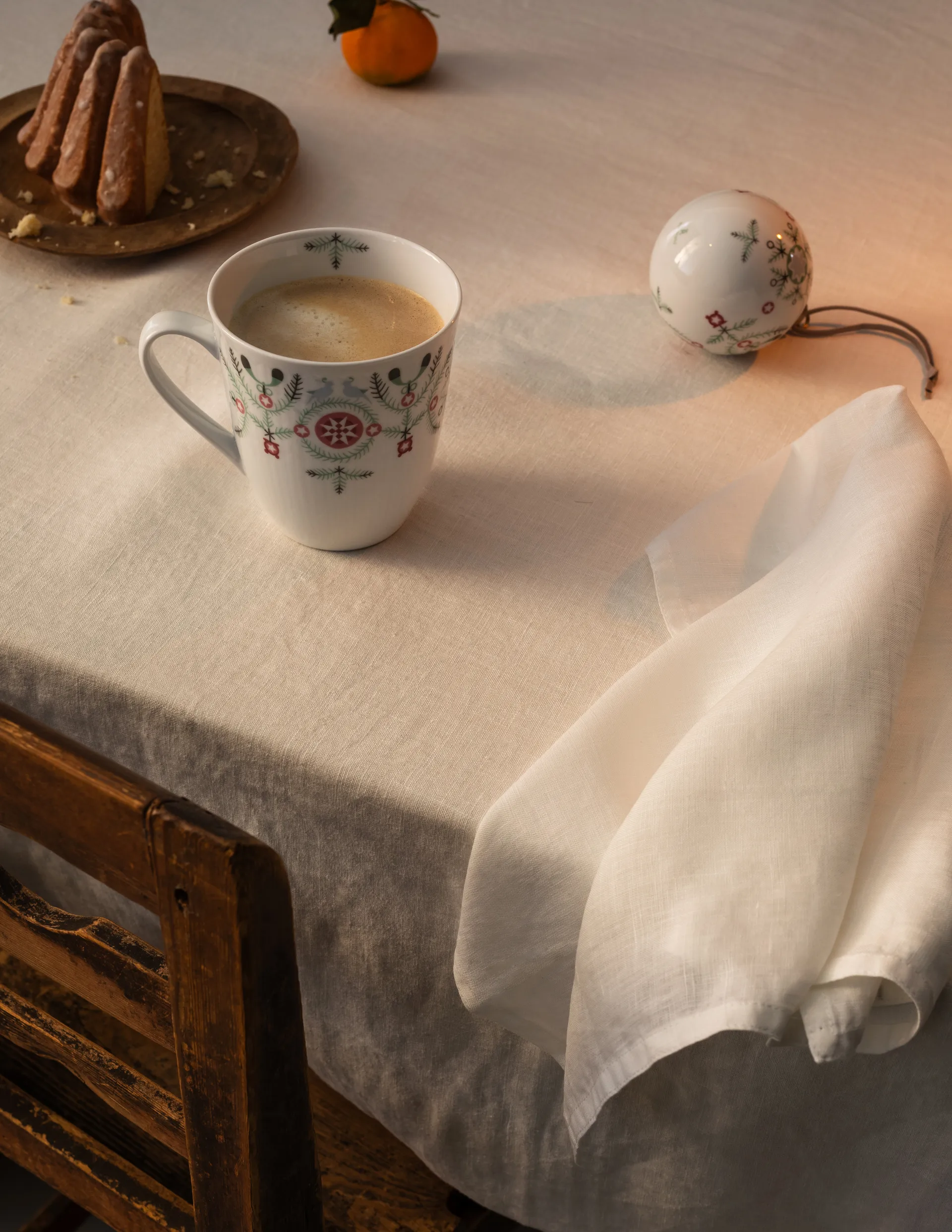 Swedish Grace Winter kubek 500 ml, Biały Rörstrand