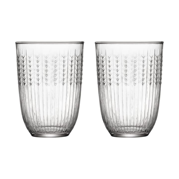 Szklanka do napojów Swedish Grace, 370 ml, 2-pak - Przezroczysty - Rörstrand
