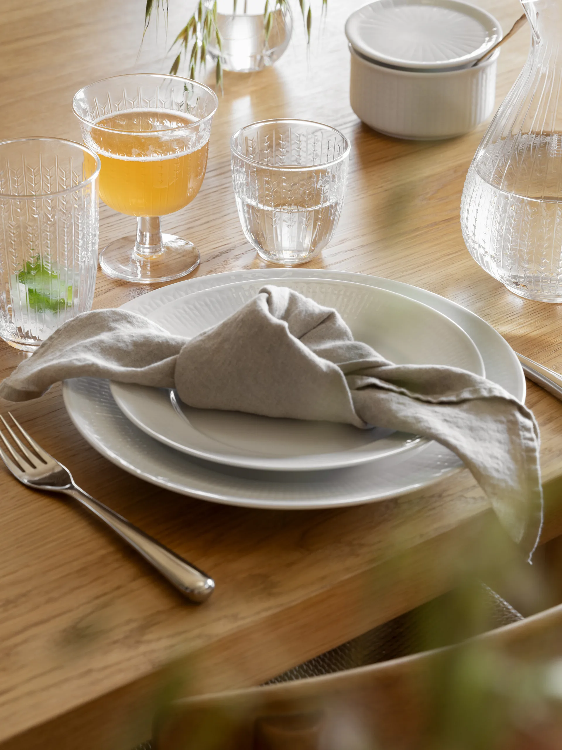 Szklanka do napojów Swedish Grace, 370 ml, 2-pak, Przezroczysty Rörstrand