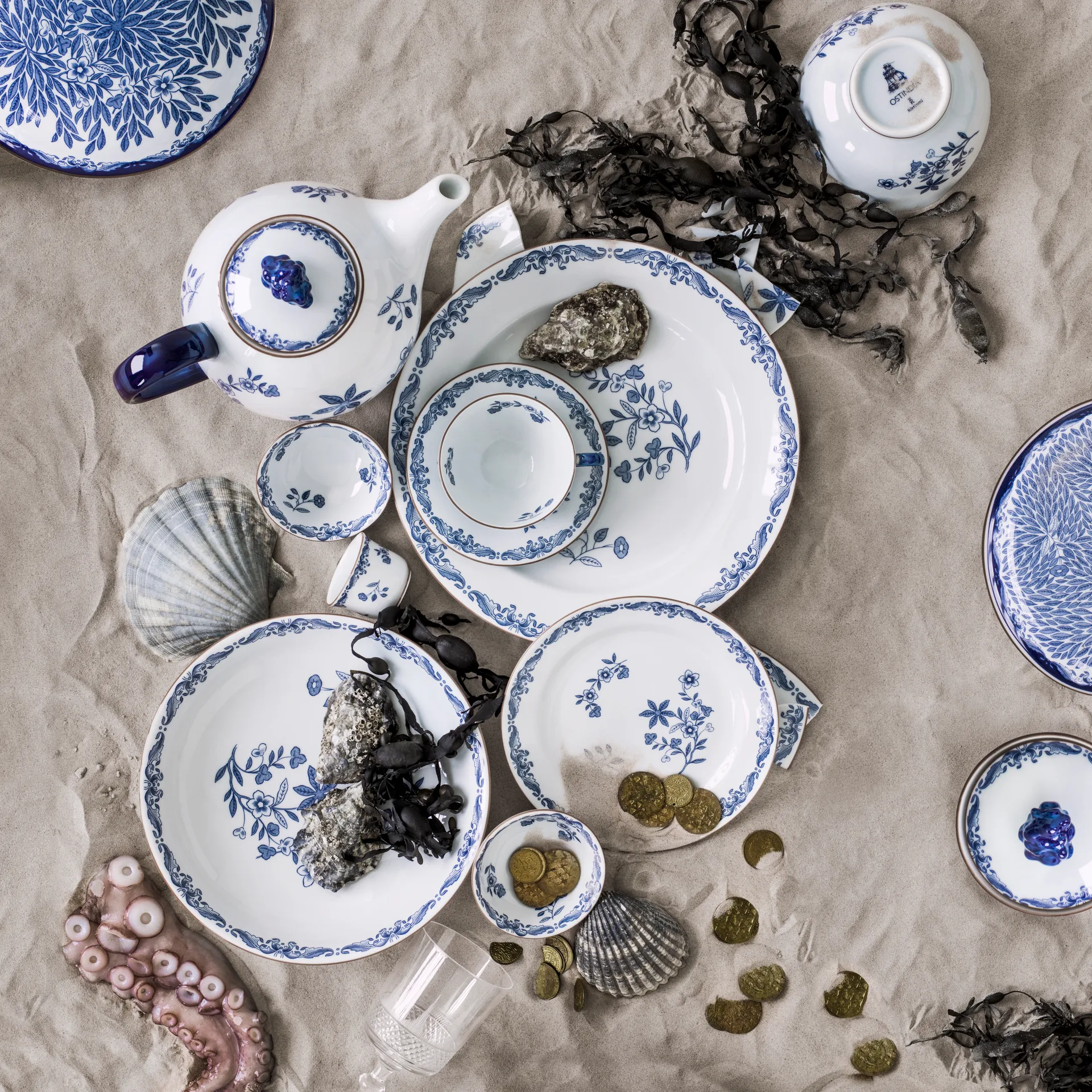 Talerz Ostindia mały, 18 cm Rörstrand