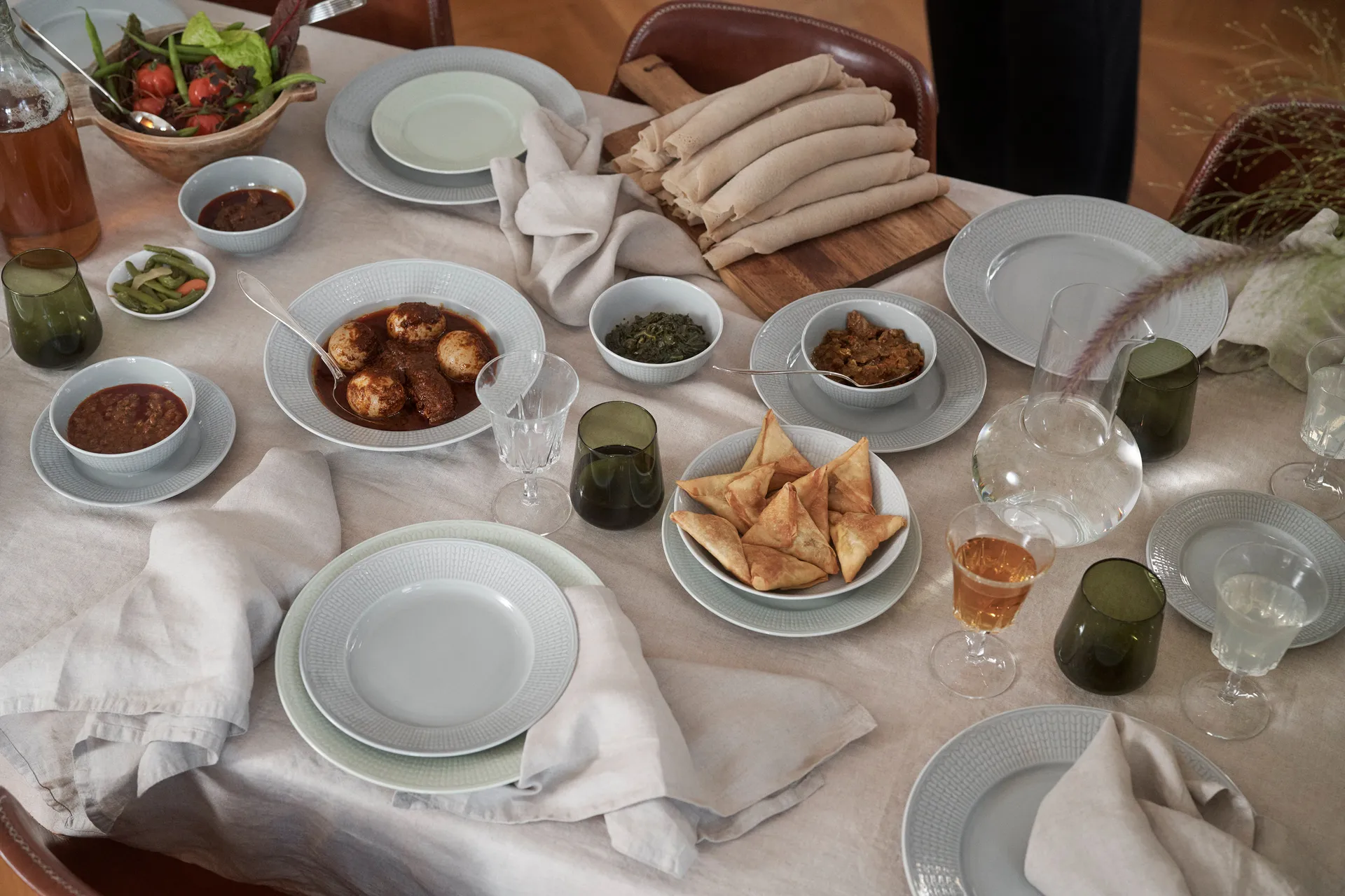 Talerz Swedish Grace Ø17 cm, meadow (zielony) Rörstrand