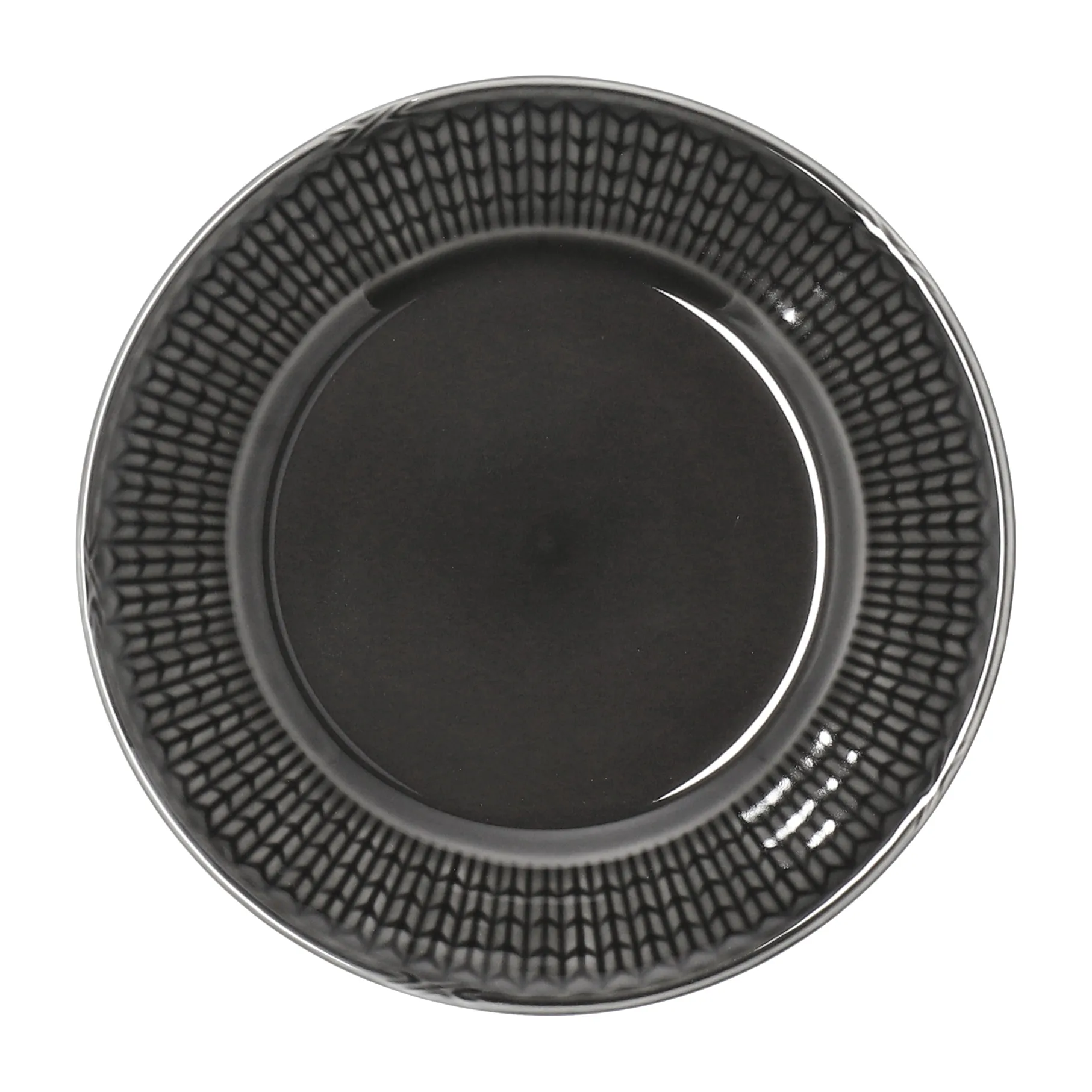 Talerz Swedish Grace Ø17 cm, stone (ciemny szary) Rörstrand