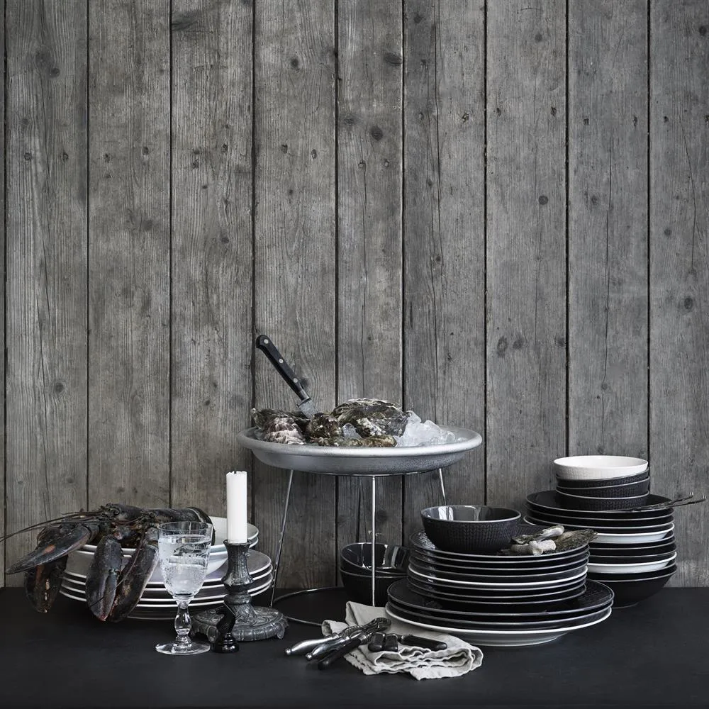 Talerz Swedish Grace Ø21 cm, Stone (ciemny szary) Rörstrand