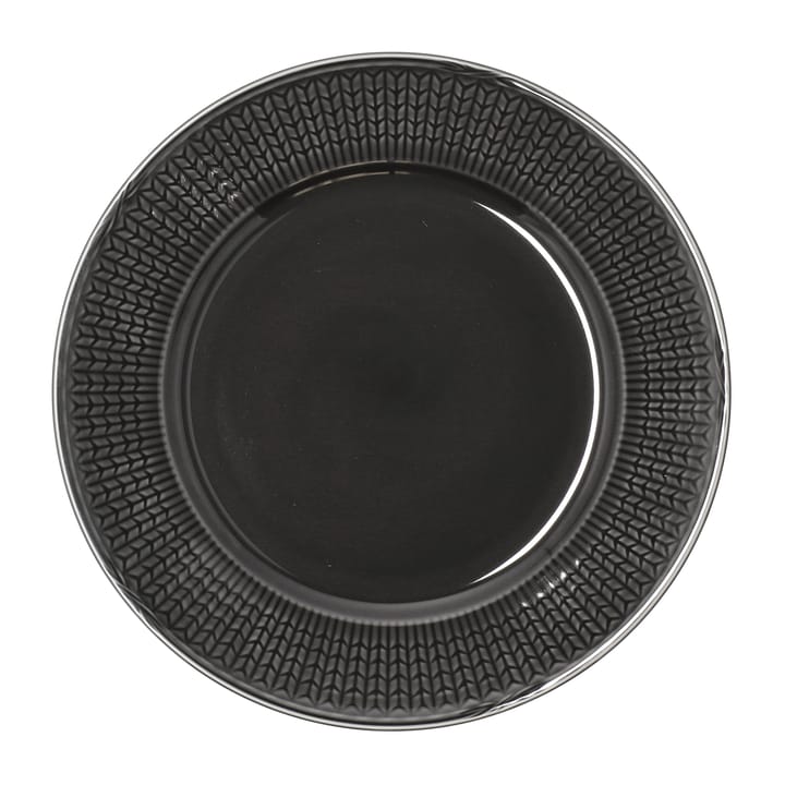 Talerz Swedish Grace Ø27 cm - Stone (ciemny szary) - Rörstrand