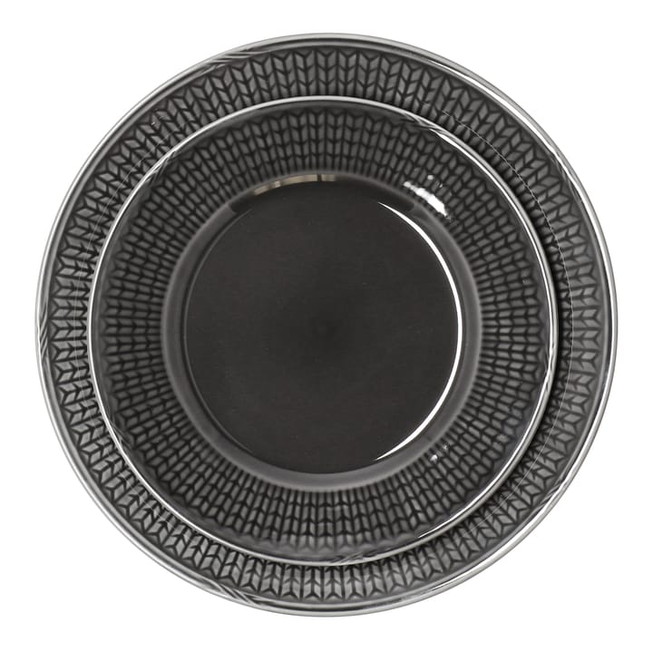 Talerz Swedish Grace Ø27 cm, Stone (ciemny szary) Rörstrand